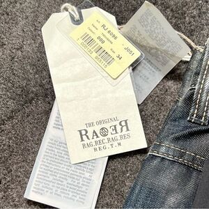 RA-RE Jeans 🔥 “New Dean” Rag Recycle Rag Restyle 🔥 Y2K & NEW with Tags 🔥